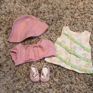 American Girl Bitty Baby spring dress set